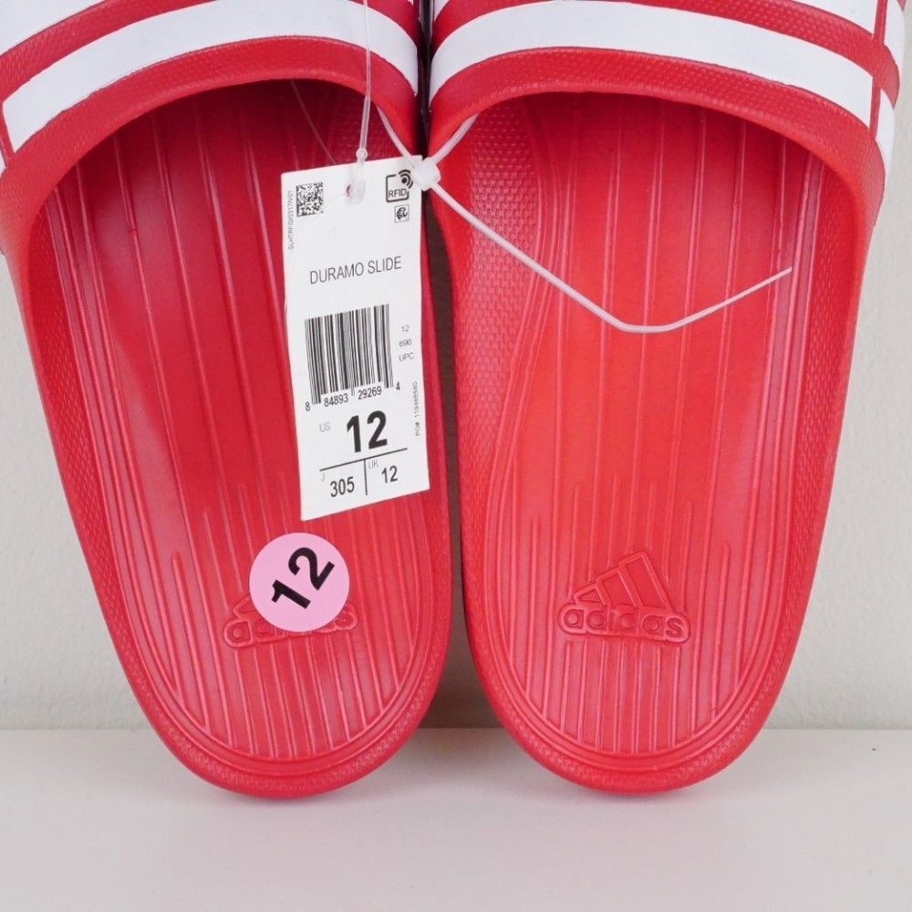 Adidas Duramo Sandal Slipper Mens Flip Flops - Picture 8 of 8